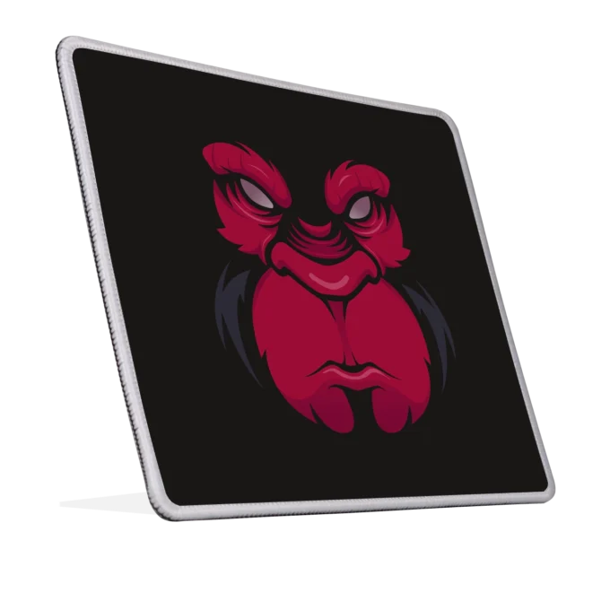 Muismat premium - Boze Gorilla - rood