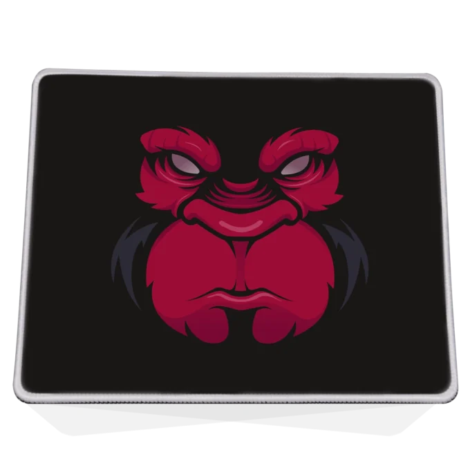 Muismat premium - Boze Gorilla - rood - Afbeelding 2