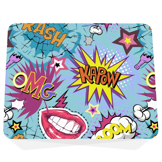 Muismat - Comic Pow - Afbeelding 2